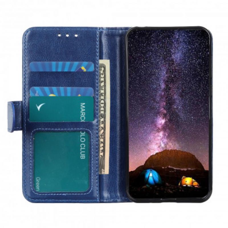 Læder Cover Motorola Edge 20 Telefon Etui Glacial Finesse