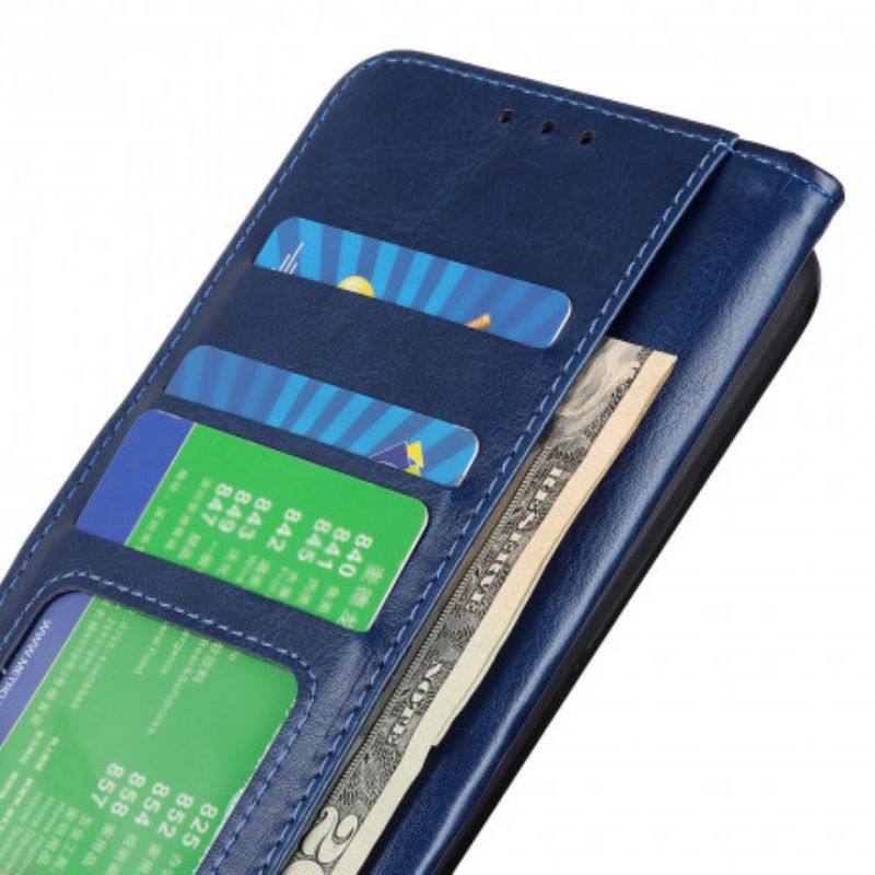 Læder Cover Motorola Edge 20 Telefon Etui Glacial Finesse