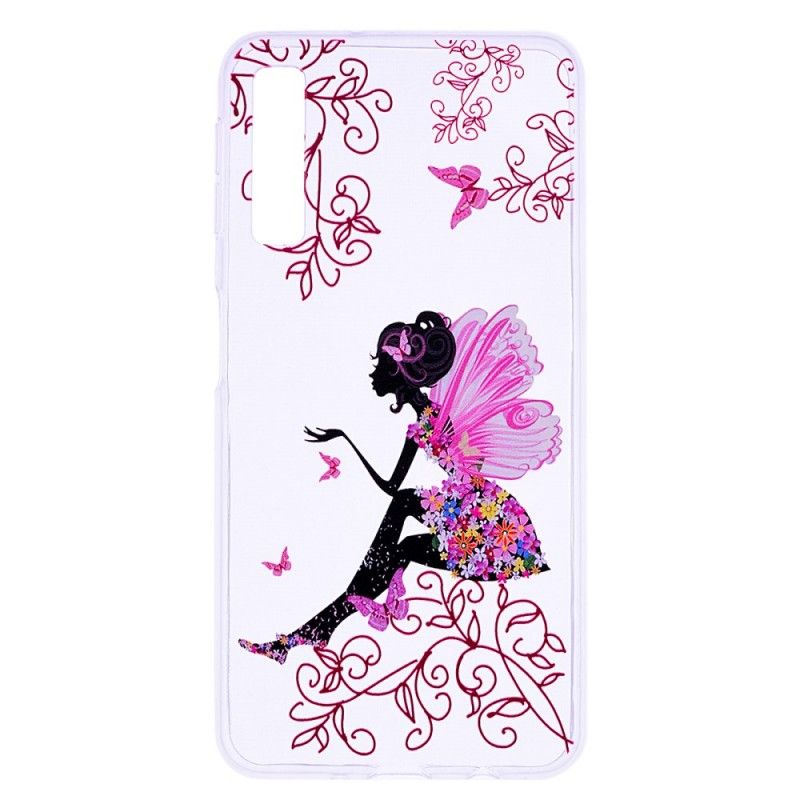 Cover Samsung Galaxy A7 Blomsterfe