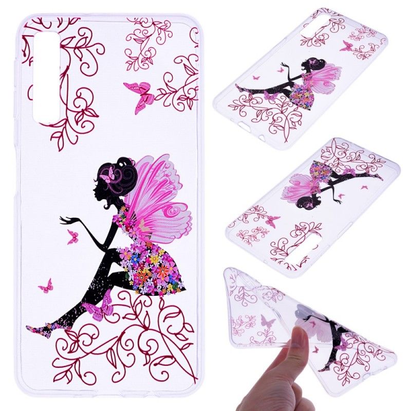 Cover Samsung Galaxy A7 Blomsterfe