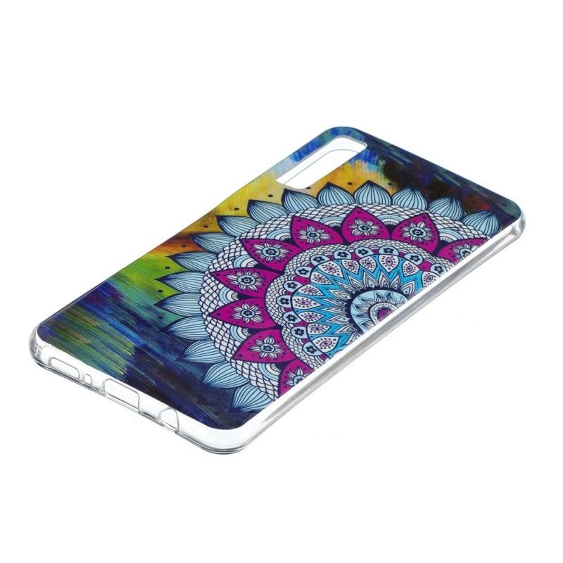 Cover Samsung Galaxy A7 Fluorescerende Farvet Mandala Original