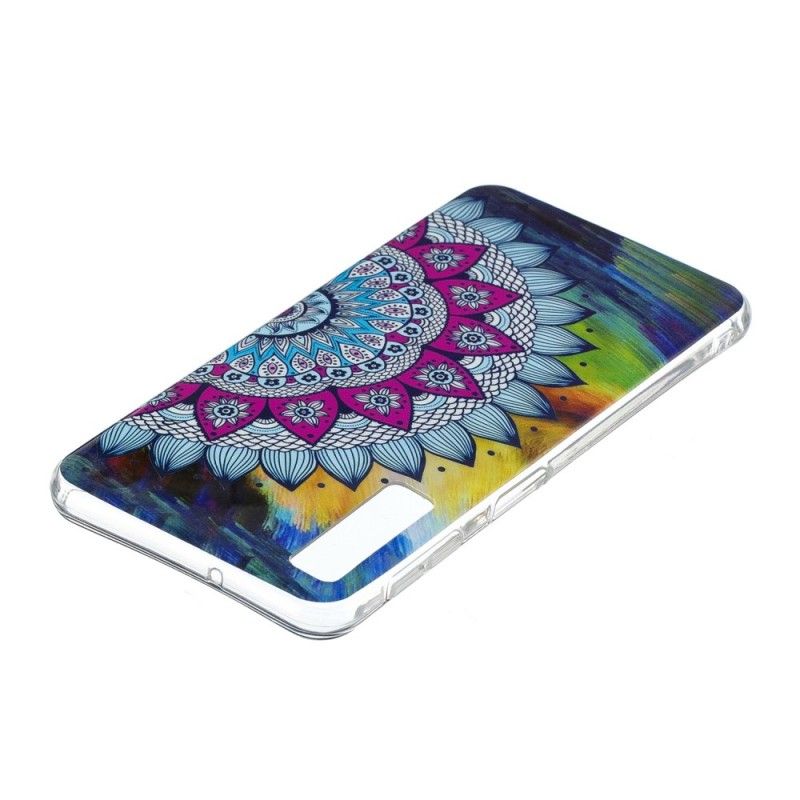 Cover Samsung Galaxy A7 Fluorescerende Farvet Mandala Original