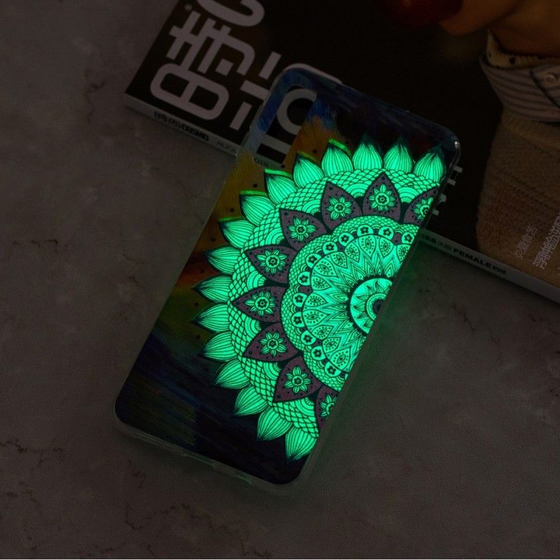 Cover Samsung Galaxy A7 Fluorescerende Farvet Mandala Original