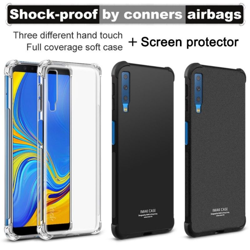 Cover Samsung Galaxy A7 Gennemsigtig Silke Serie