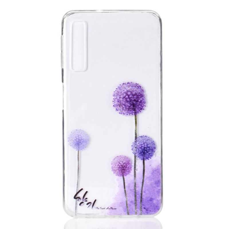 Cover Samsung Galaxy A7 Gennemsigtige Farvede Mælkebøtter