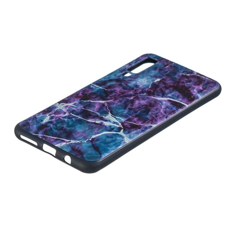 Cover Samsung Galaxy A7 Lilla Marmor