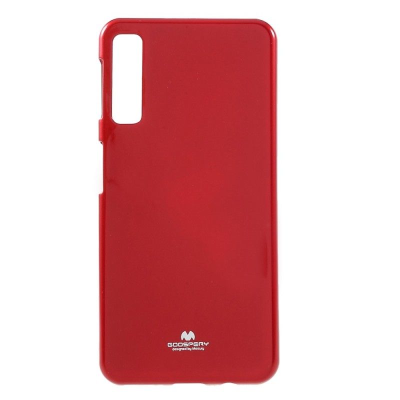 Cover Samsung Galaxy A7 Sort Prangende Kviksølvmetaleffekt Original