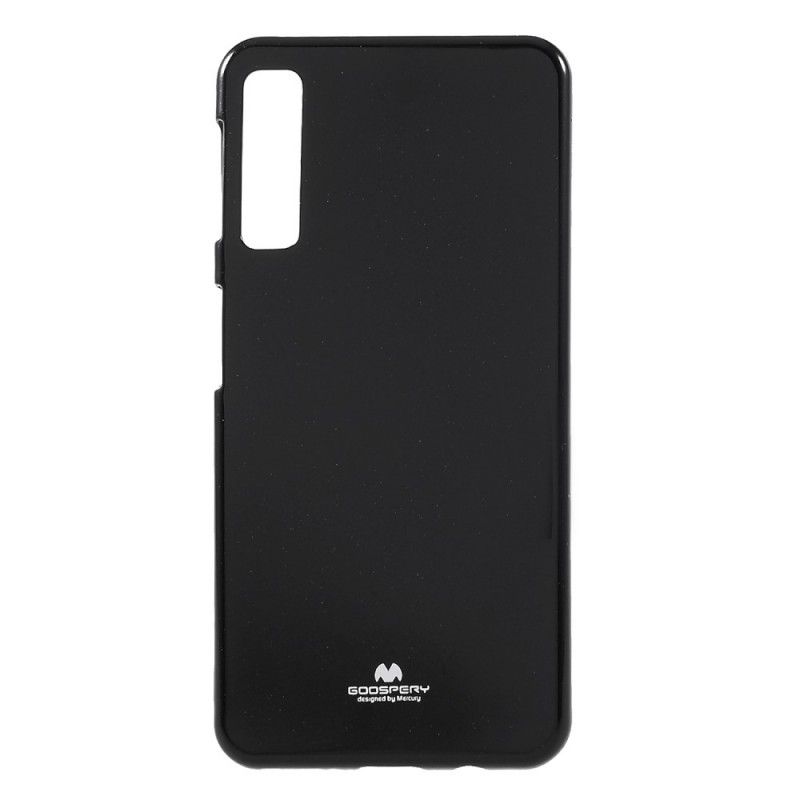 Cover Samsung Galaxy A7 Sort Prangende Kviksølvmetaleffekt Original