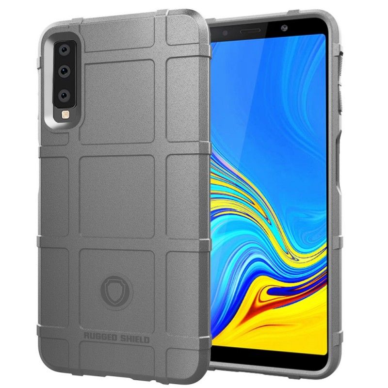 Cover Samsung Galaxy A7 Sort Robust Skjold