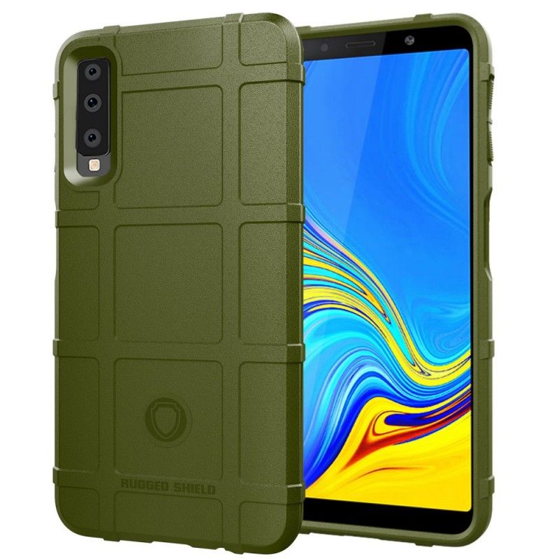 Cover Samsung Galaxy A7 Sort Robust Skjold