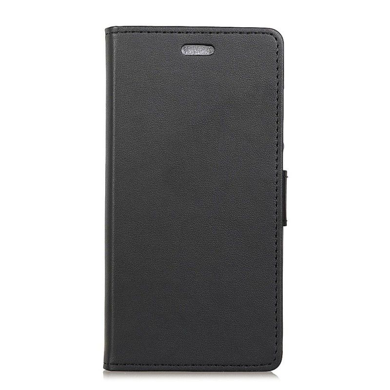 Flip Cover Læder for Samsung Galaxy A7 Sort Elegant Imiteret Læder