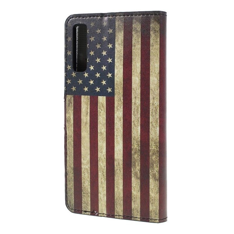 Flip Cover Samsung Galaxy A7 Mobilcover Usa Flag