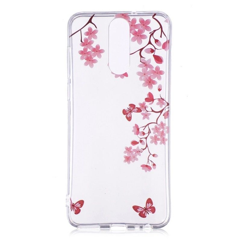 Cover Huawei Mate 10 Lite Gennemsigtigt Blomstrende Træ