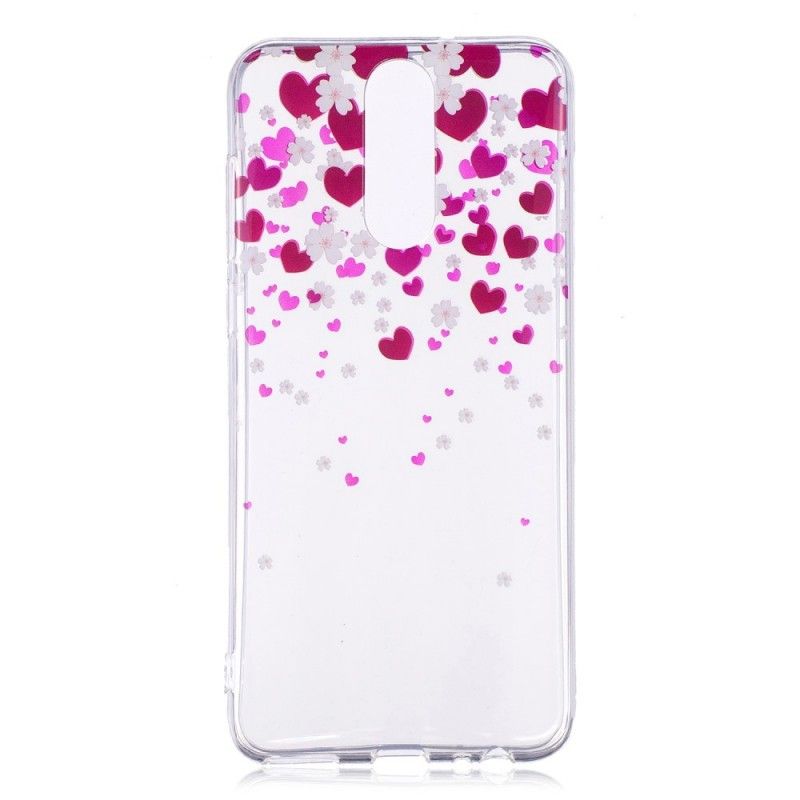 Cover Huawei Mate 10 Lite Hjerteregn Beskyttelse