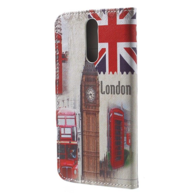 Flip Cover Læder Huawei Mate 10 Lite London Liv Beskyttelse