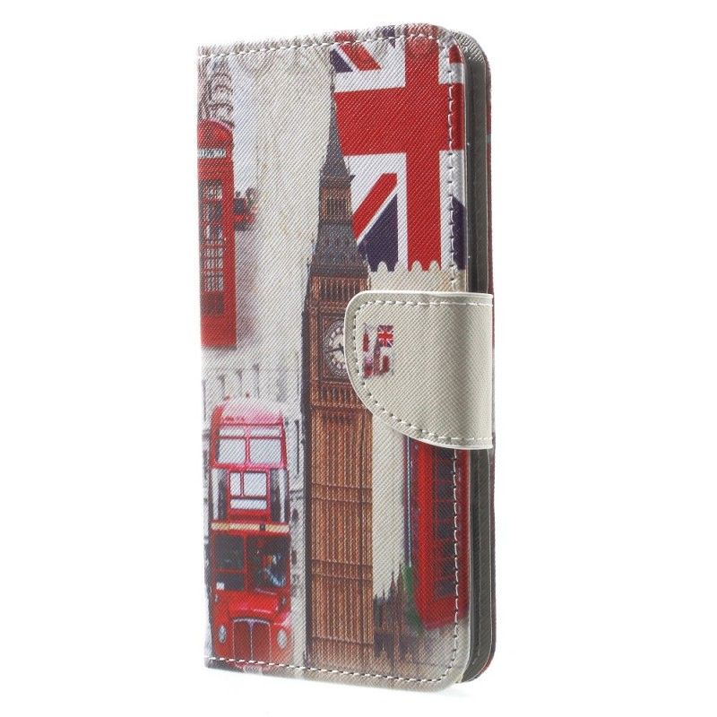 Flip Cover Læder Huawei Mate 10 Lite London Liv Beskyttelse