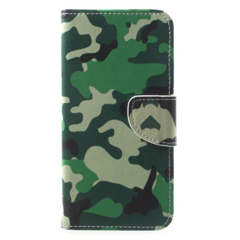 Flip Cover Læder Huawei Mate 10 Lite Militær Camouflage