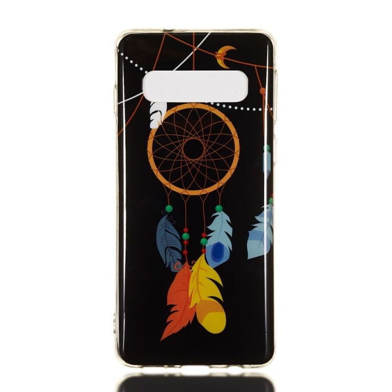 Cover for Samsung Galaxy S10 Unik Fluorescerende Drømmefanger