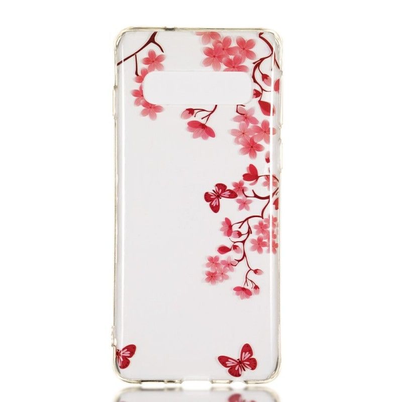 Cover Samsung Galaxy S10 Blomstrende Træ