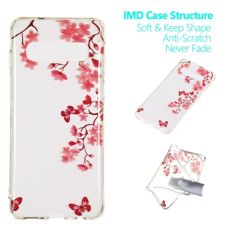 Cover Samsung Galaxy S10 Blomstrende Træ