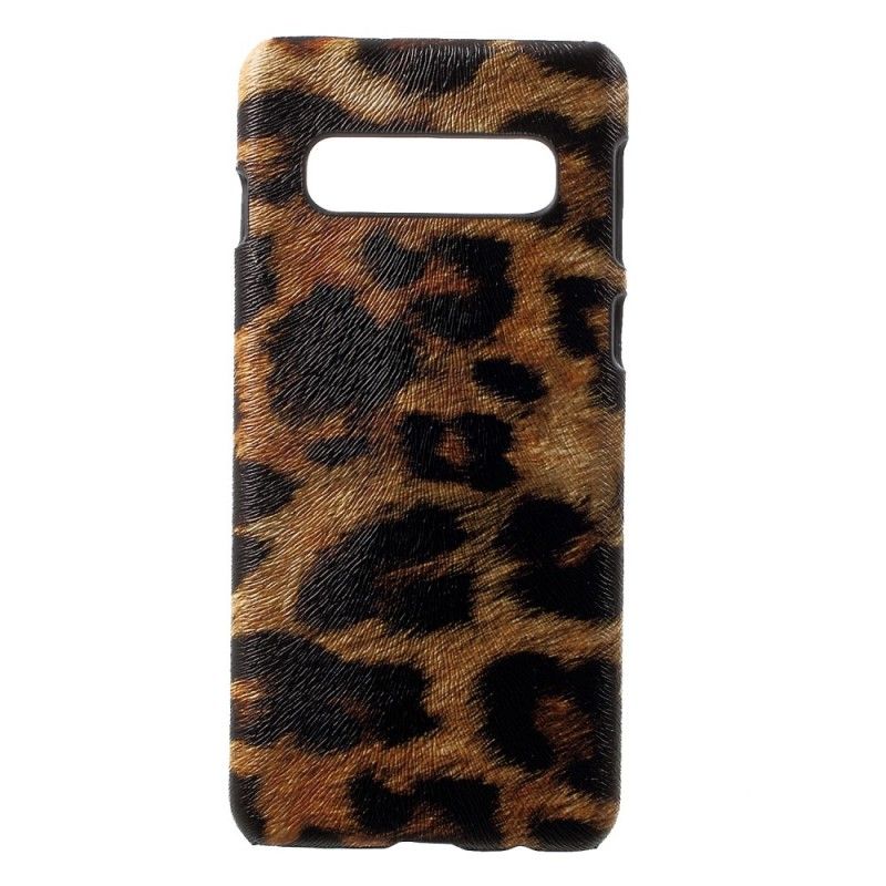 Cover Samsung Galaxy S10 Brun Leopard Original