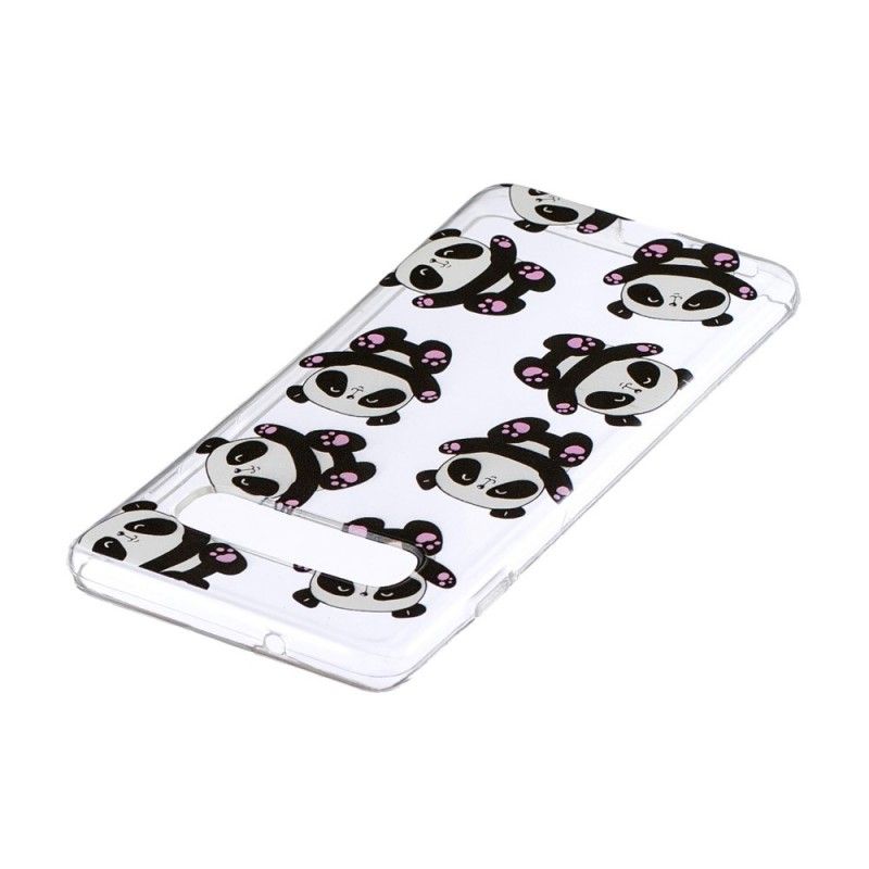 Cover Samsung Galaxy S10 Gennemsigtige Pandaer Har Fu Original