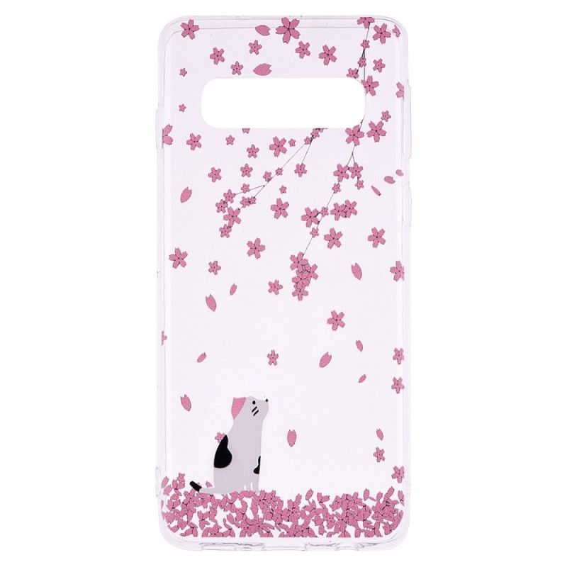 Cover Samsung Galaxy S10 Kronblade Og Kat Beskyttelse