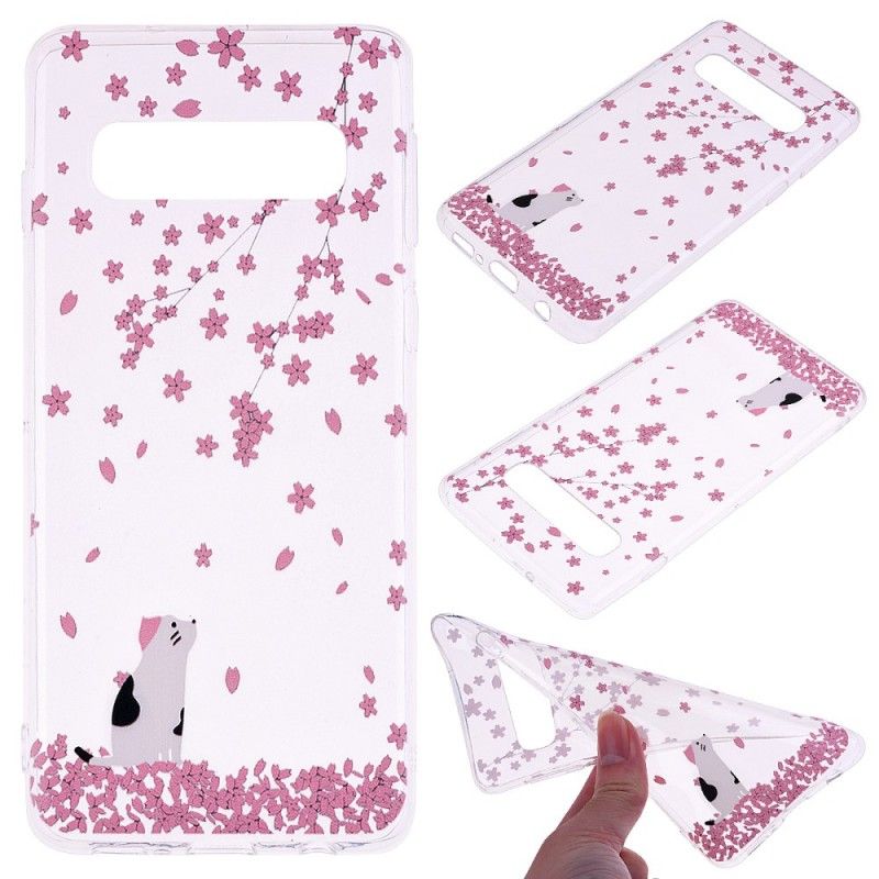 Cover Samsung Galaxy S10 Kronblade Og Kat Beskyttelse