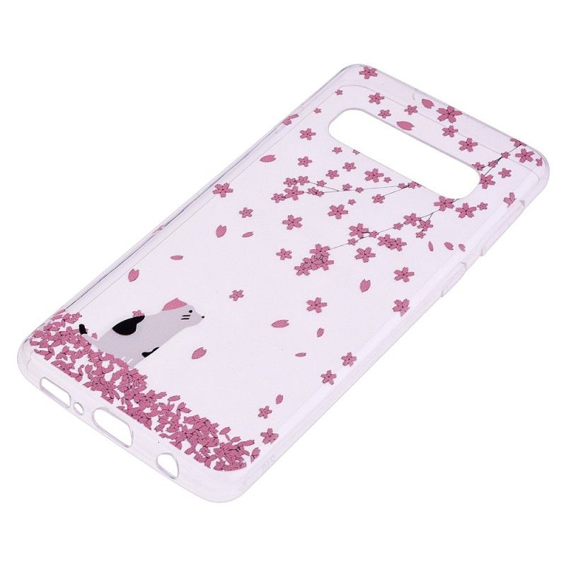 Cover Samsung Galaxy S10 Kronblade Og Kat Beskyttelse