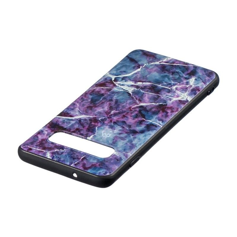 Cover Samsung Galaxy S10 Lilla Marmor