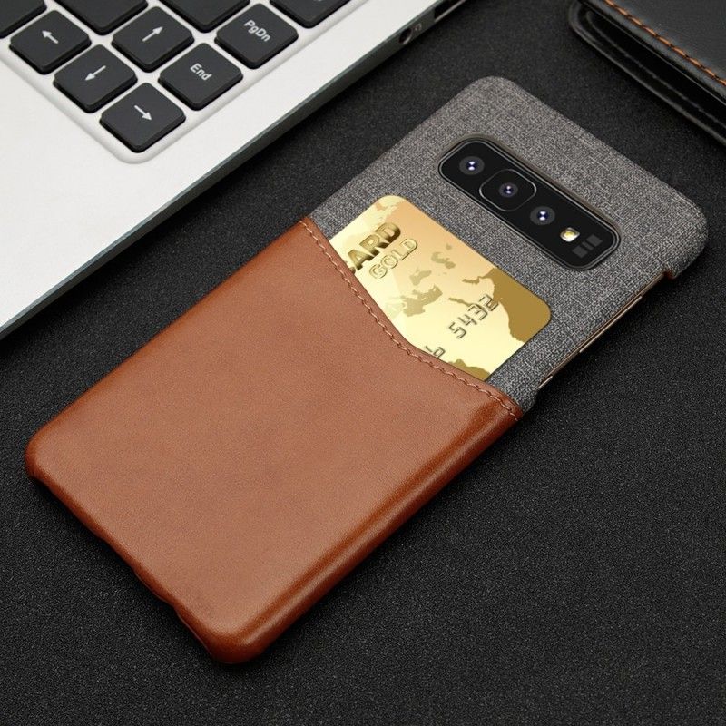 Cover Samsung Galaxy S10 Lyseblå Slot