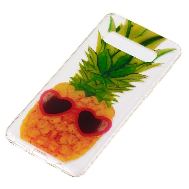 Cover Samsung Galaxy S10 Mobilcover Ananas Inkognito