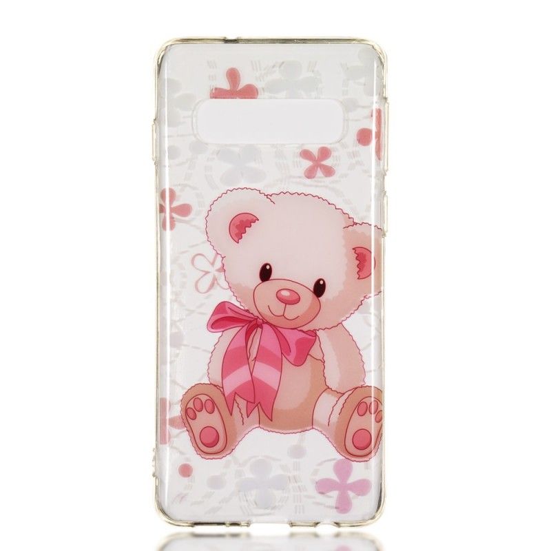 Cover Samsung Galaxy S10 Sød Bamse