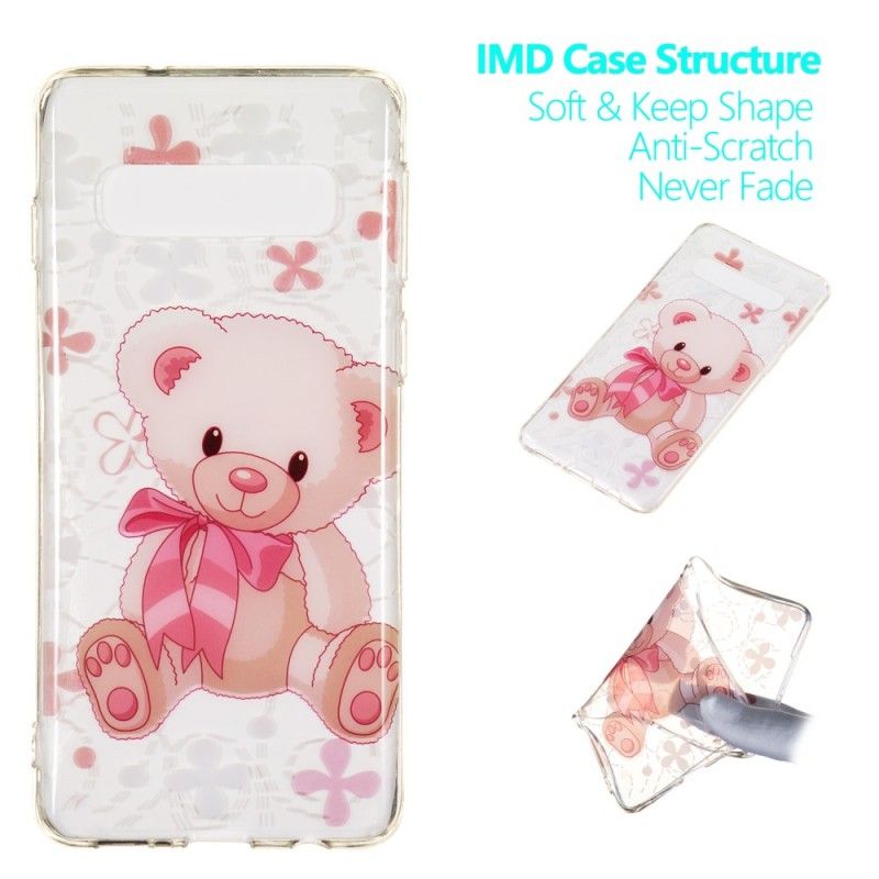 Cover Samsung Galaxy S10 Sød Bamse