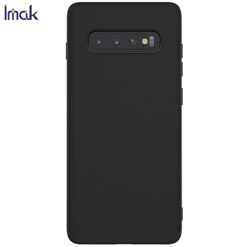 Cover Samsung Galaxy S10 Sort Frostet Imak