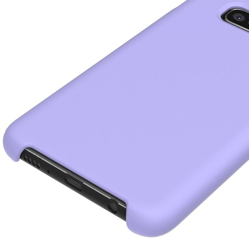 Cover Samsung Galaxy S10 Sort Mat Silikone Beskyttelse