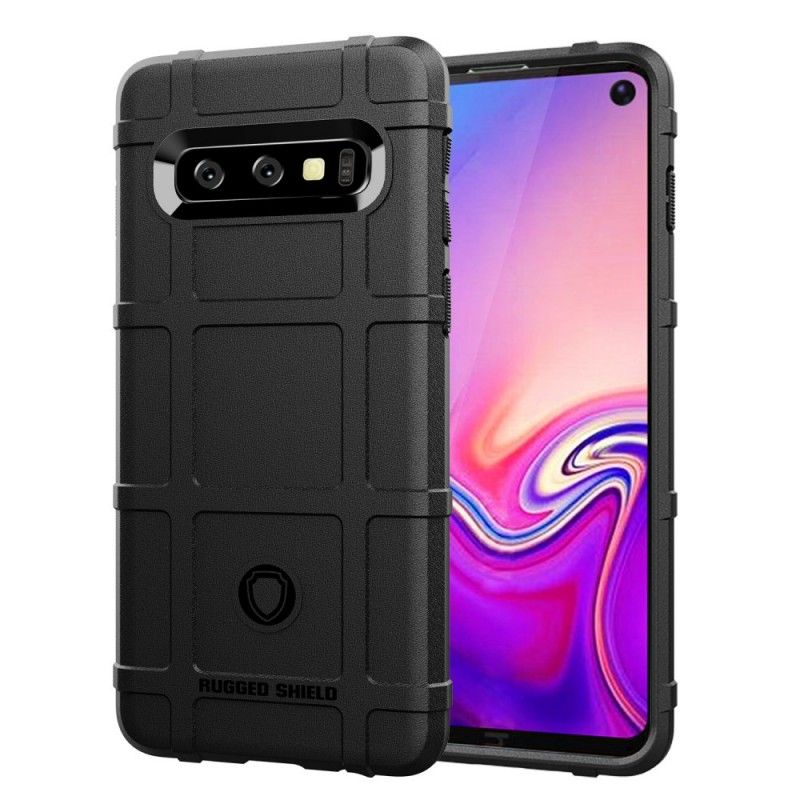 Cover Samsung Galaxy S10 Sort Mobilcover Robust Skjold