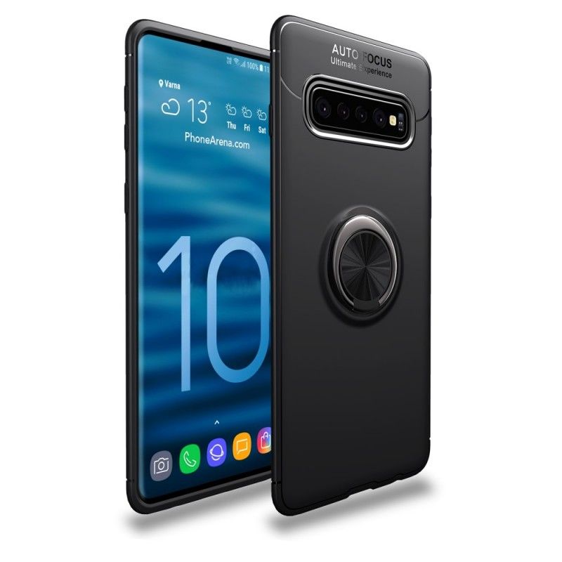 Cover Samsung Galaxy S10 Sort Roterende Ring