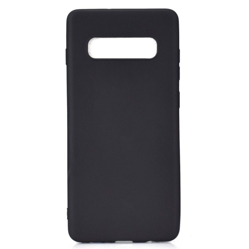 Cover Samsung Galaxy S10 Sort Silikone