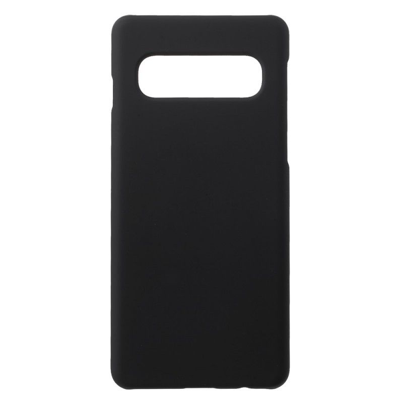 Cover Samsung Galaxy S10 Sort Stiv Silikone