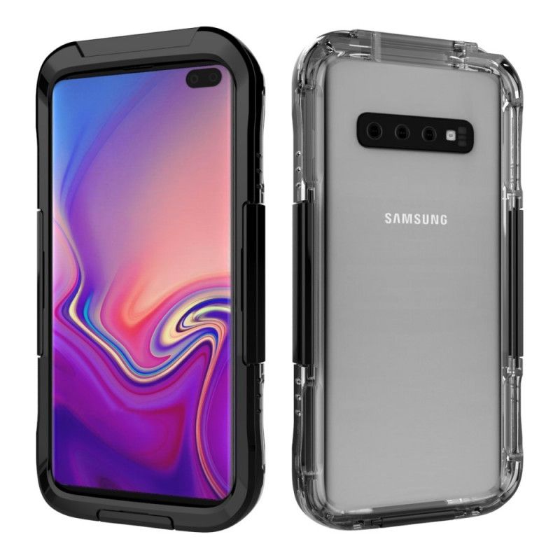 Cover Samsung Galaxy S10 Sort Vandtæt 10M