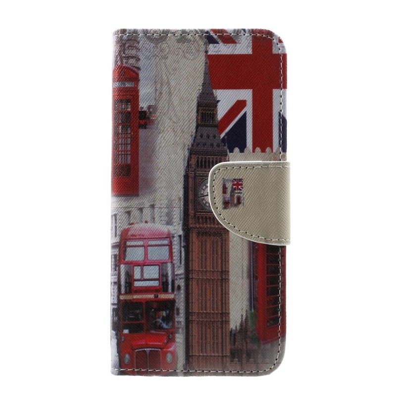 Flip Cover Læder for Samsung Galaxy S10 London Liv