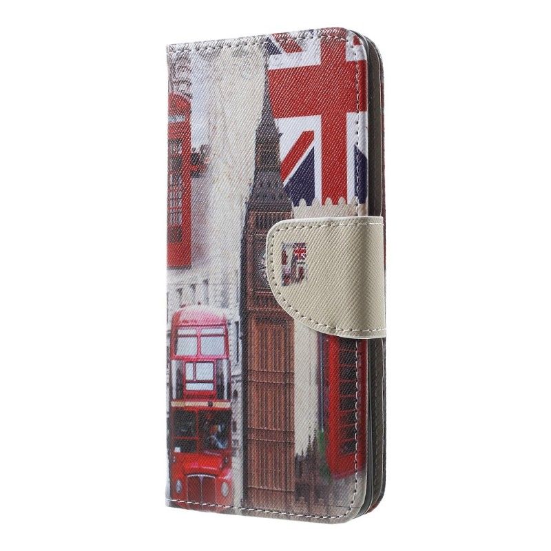 Flip Cover Læder for Samsung Galaxy S10 London Liv