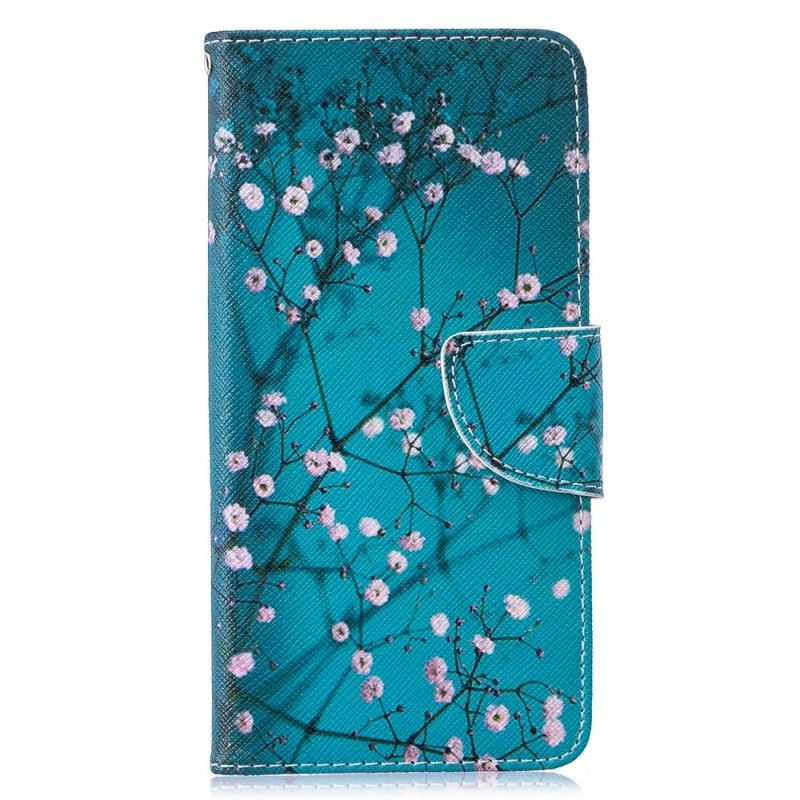 Flip Cover Samsung Galaxy S10 Mobilcover Blomstrende Træ