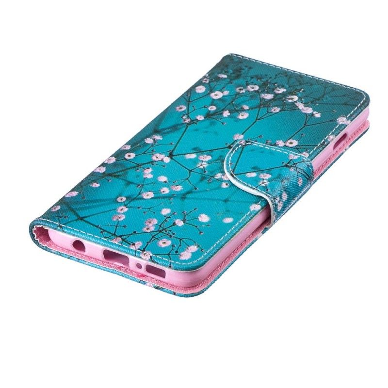 Flip Cover Samsung Galaxy S10 Mobilcover Blomstrende Træ