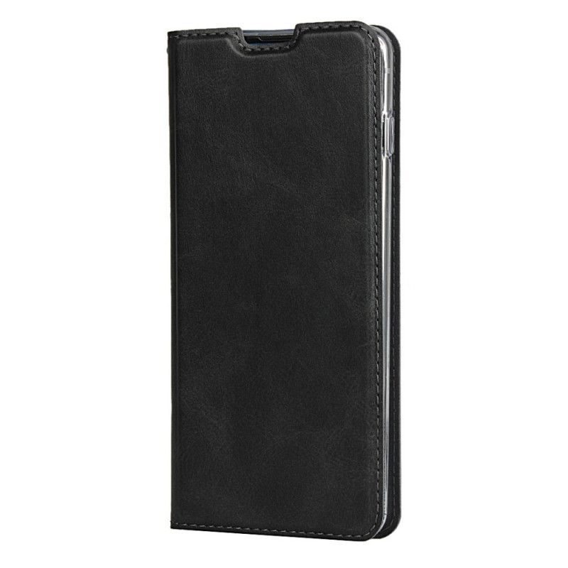 Læder Cover Samsung Galaxy S10 Sort Ultra Finesse