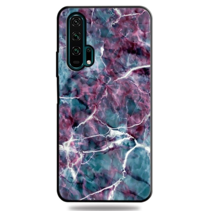 Cover Honor 20 Pro Lilla Marmor