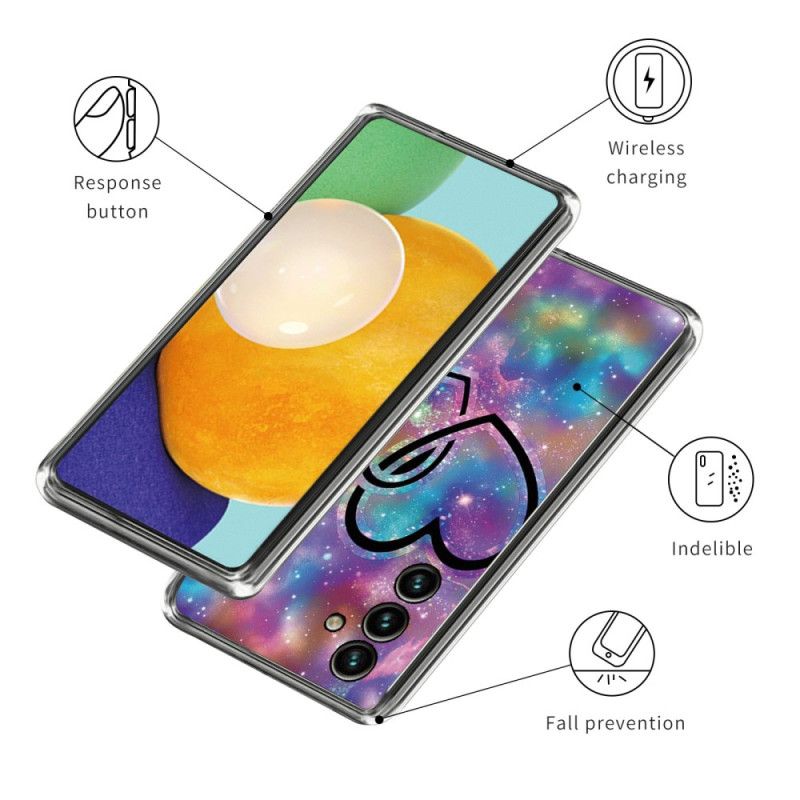 Cover Samsung Galaxy A15 5g Hjerte Til Hjerte