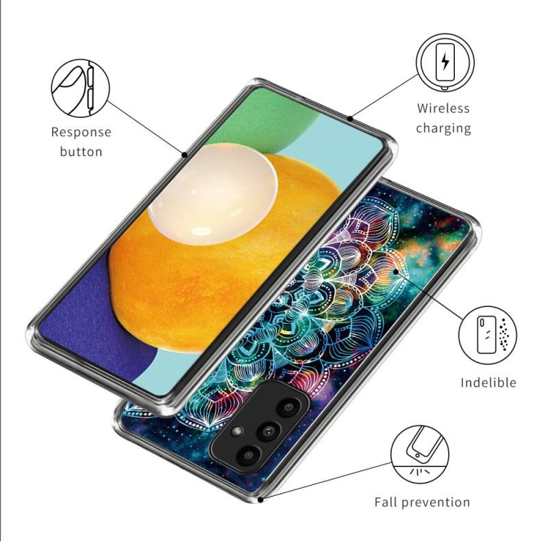 Cover Samsung Galaxy A15 5g Stjernehimmel Og Mandala