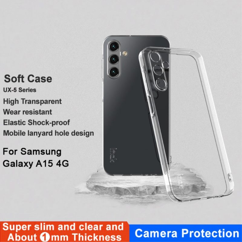 Cover Samsung Galaxy A15 5g Telefon Etui 4g Ux-5 Transparent Imak